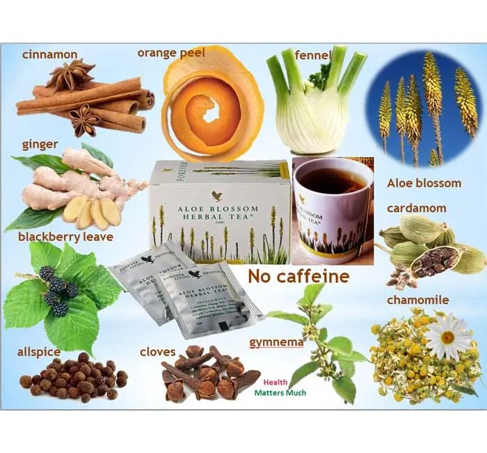 Aloe Blossom Herbal Tea - Thé Forever